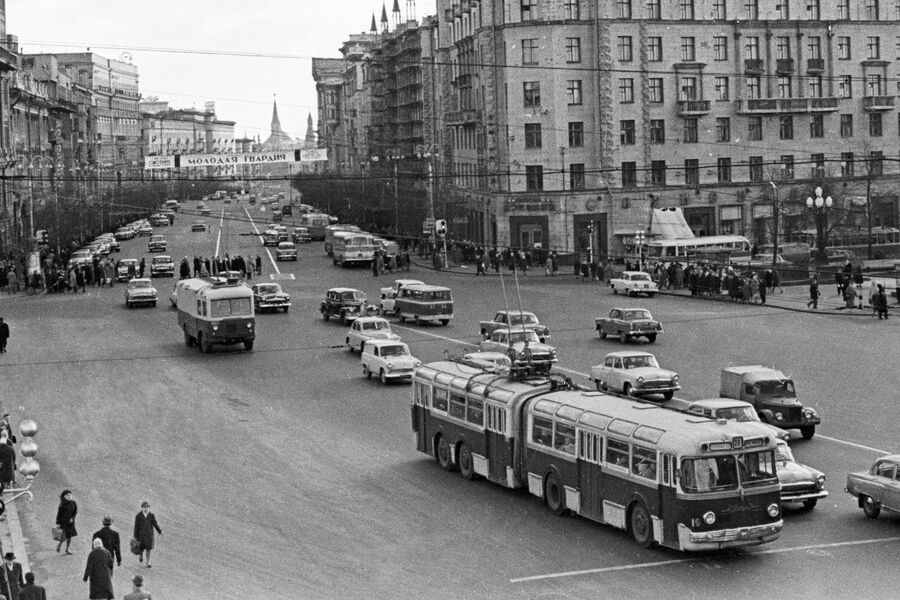 Пушкинская площадь в&nbsp;Москве, 1964&nbsp;год