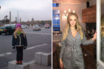 Лиза Пескова в 2003 году и современный снимок, фотографии из личного архива