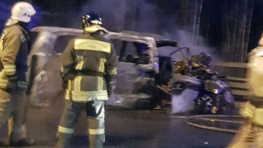 Последствия ДТП в Санкт-Петербурге, 27 октября 2018 года