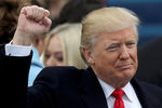 45-й президент США Дональд Трамп, 20 января 2017 года