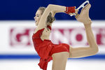 Елена Радионова из России — вторая после короткой программы у женщин