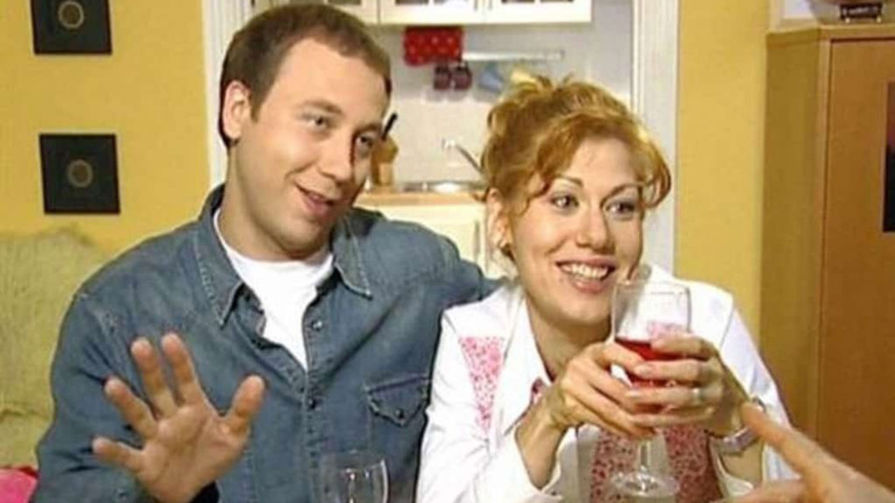 Елена Бирюкова и Георгий Дронов в сериале «Саша+Маша» (2003-2005)