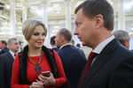 Член комитета Госдумы по культуре Мария Максакова (признана в РФ иностранным агентом) и член комитета Госдумы по безопасности и противодействию коррупции Денис Вороненков