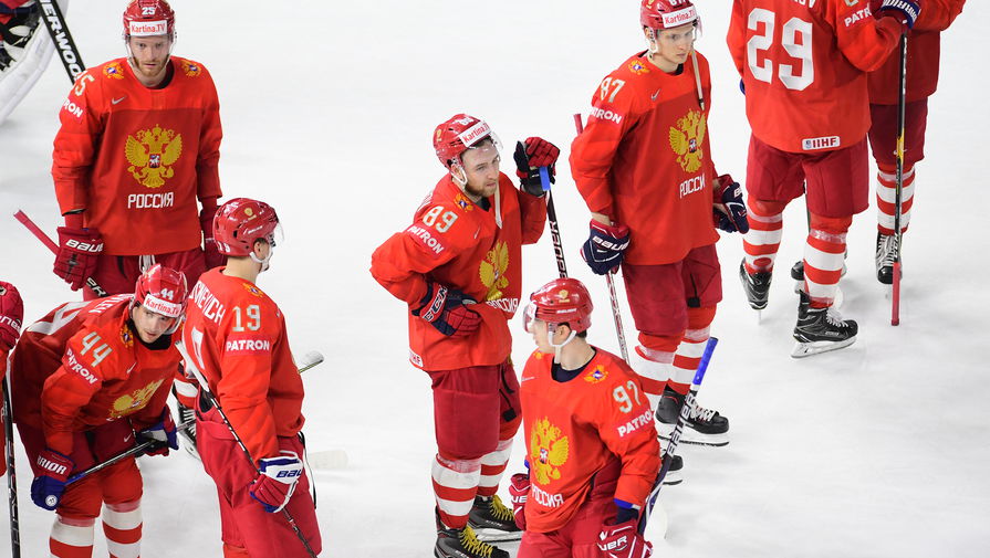 Игроки сборной России после матча с&nbsp;командой Швеции