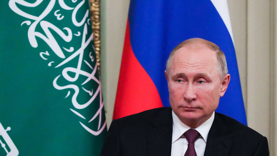 Президент РФ Владимир Путин во время встречи с&nbsp;принцем Саудовской Аравии Мухаммедом ибн Салманом Аль Саудом в&nbsp;рамках 13-го саммита лидеров стран &laquo;Группы двадцати&raquo; (G20), 1 декабря 2018 года