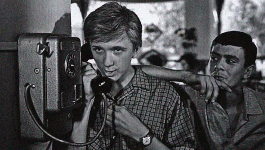 Евгений Стеблов и Никита Михалков в&nbsp;фильме «Я шагаю по&nbsp;Москве», 1963 год