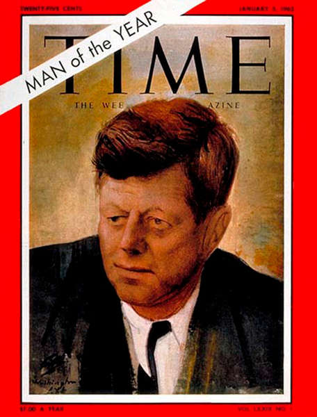 Джон Кеннеди на&nbsp;обложке журнала Time, 1962&nbsp;год