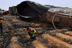 Ситуация на&nbsp;месте взрыва бензовоза в&nbsp;Пакистане