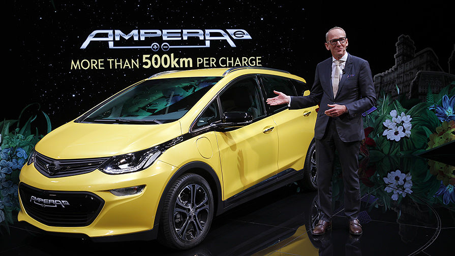 Электромобиль Opel Ampera
