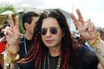 Оззи Осборн на Гран-при Канады Формулы-1 в Монреале, 2003 год