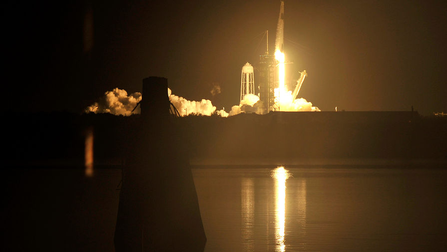 Запуск пилотируемого корабля Crew Dragon с&nbsp;мыса Канаверал, штат Флорида, США, 15 ноября 2020 года
