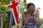 Лашманова не может поверить в случившеея - она стала олимпийской чемпионкой