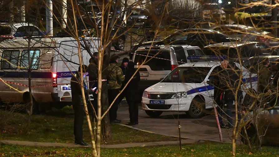 На месте убийства руководителя Центра противодействия экстремизму МВД Ингушетии Ибрагима Эльджаркиева