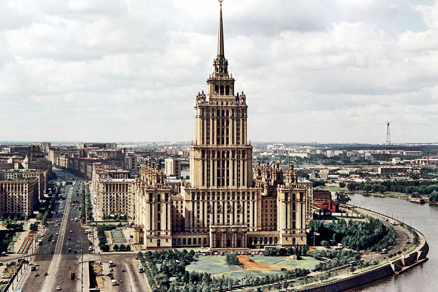 Вид на&nbsp;Кутузовский проспект и гостиницу &laquo;Украина&raquo; в&nbsp;Москве, 1967&nbsp;год
