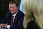 Глава администрации президента РФ Сергей Иванов и Памела Андерсон
