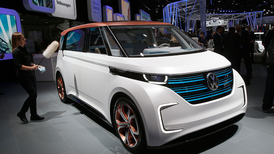 Концепт-кар на стенде компании Volkswagen