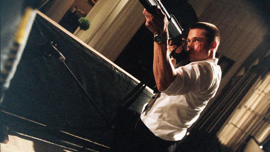Брэд Питт в фильме «Мистер и миссис Смит» (2005)