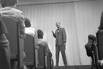 Поэт Евгений Евтушенко читает свои стихи, 1962 год