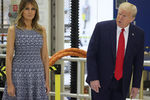 Президент США Дональд Трамп с супругой Меланьей в Космическом центре Кеннеди на мысе Канаверал, штат Флорида, США, 27 мая 2020 года