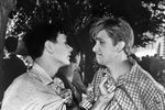 Никита Михалков и Евгений Стеблов в фильме «Я шагаю по Москве», 1963 год