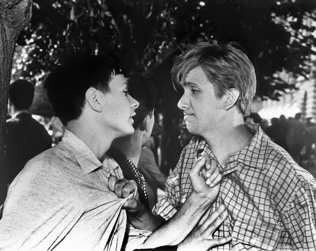Никита Михалков и Евгений Стеблов в&nbsp;фильме &laquo;Я шагаю по&nbsp;Москве&raquo;, 1963 год
