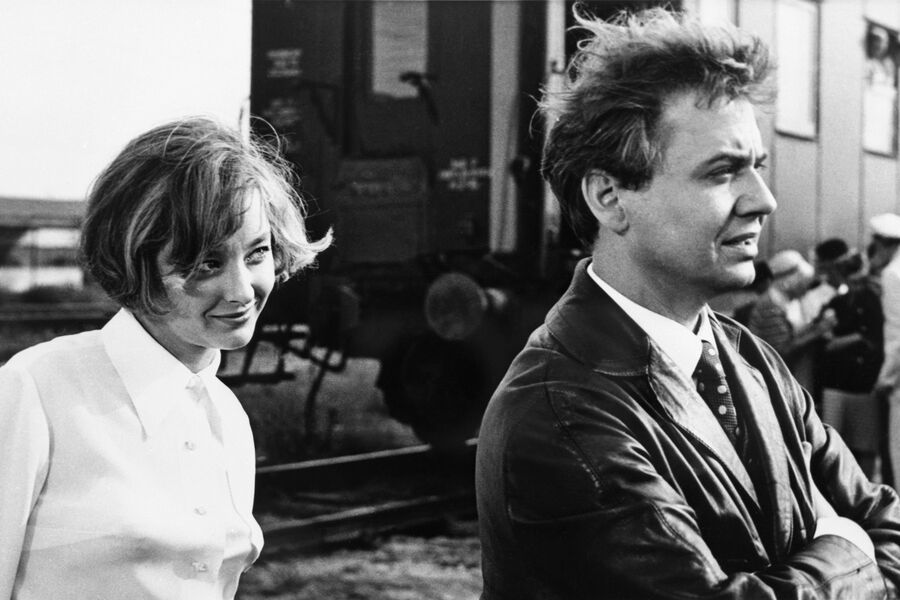 Анастасия Вертинская и Олег Табаков в&nbsp;фильме &laquo;Случай с&nbsp;Полыниным&raquo; (1970)