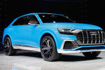 Концепт Audi Q8 на моторшоу в Детройте, 9 января 2017 года