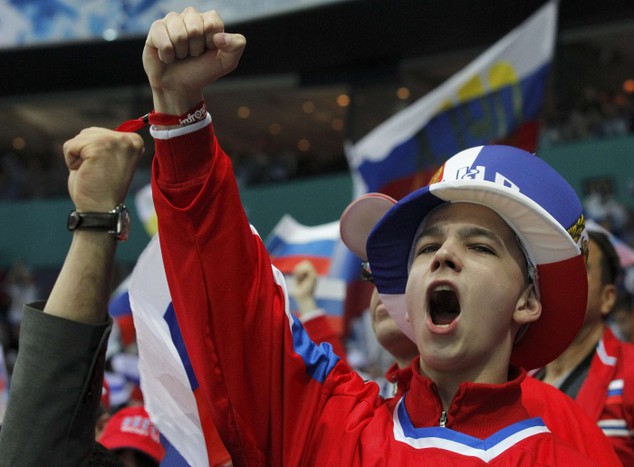 Болельщики сборной России