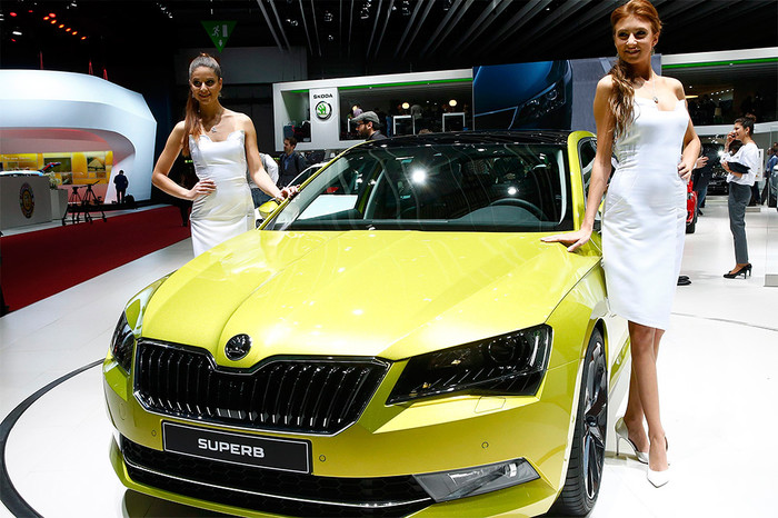Новая Skoda Superb