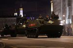 Репетиция военного парада к Дню Победы в центре Москвы, 26 апреля 2018 года