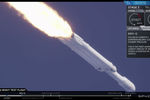 Во время запуска ракеты-носителя Falcon Heavy компании Илона Маска SpaceX с мыса Канаверал во Флориде, 6 февраля 2018 года