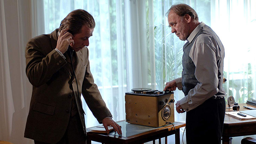 Бруно Ганц и Тим Рот в фильме «Молодость без молодости» (2007)