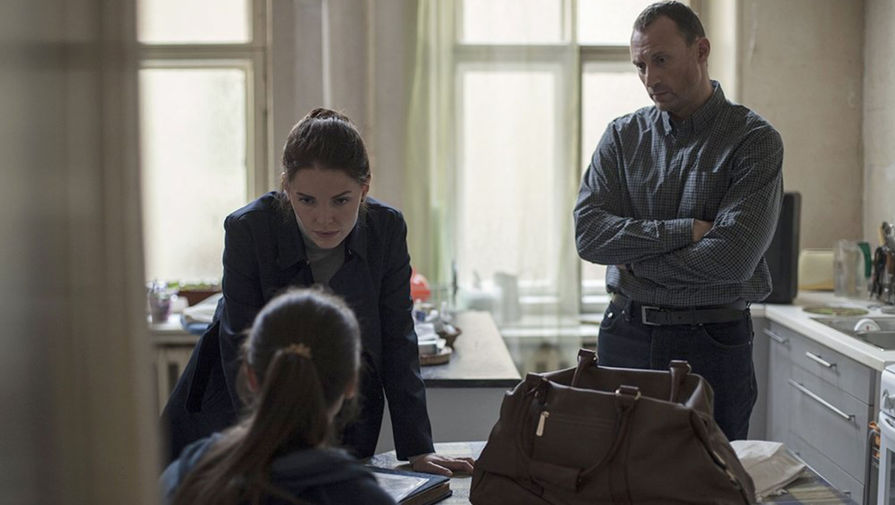 Елизавета Боярская и Анатолий Белый в сериале «Ворона» (2018)
