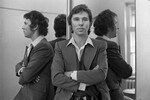 Вячеслав Зайцев в мастерской Общесоюзного Дома моделей одежды, 1974 год