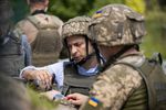 Президент Украины во время посещения Донбасса, 27 мая 2019 года