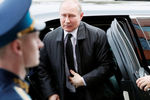 Президент России Владимир Путин перед встречей с главой КНДР Ким Чен Ыном на острове Русский, 25 апреля 2019 год