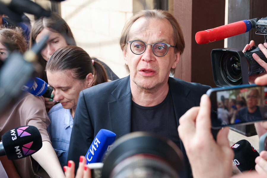 Актер, театральный режиссер Михаил Горевой на&nbsp;прощании с&nbsp;кинорежиссером Александром Миттой в&nbsp;Центральном доме литераторов в&nbsp;Москве, 17&nbsp;июля 2025&nbsp;года