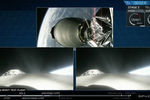 Во время запуска ракеты-носителя Falcon Heavy компании Илона Маска SpaceX с мыса Канаверал во Флориде, 6 февраля 2018 года