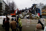 Снос торговых павильонов у метро «Щелковская»