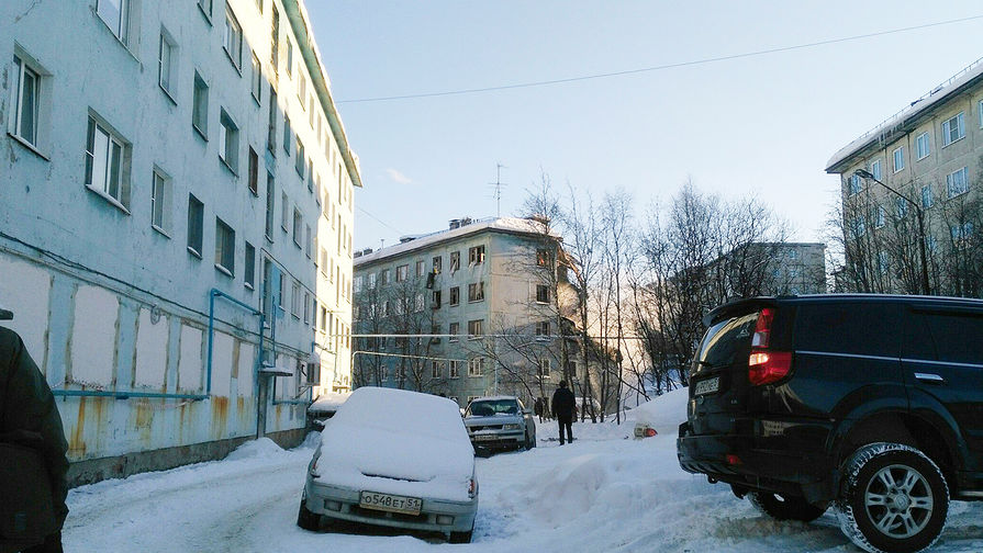 Последствия взрыва на&nbsp;улице Свердлова в&nbsp;Мурманске, 20 марта 2018 года