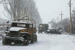 Военная техника ополченцев в&nbsp;районе Дебальцево