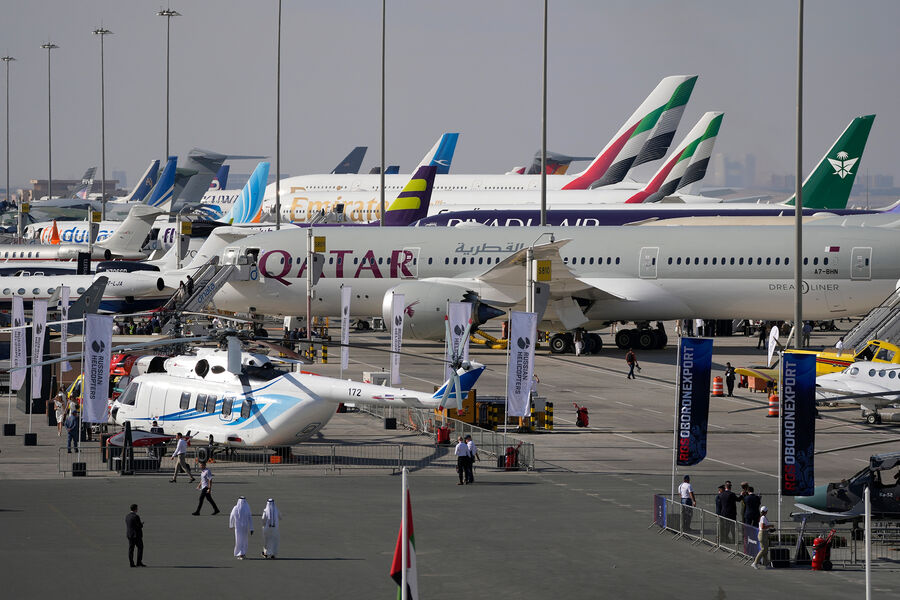 На&nbsp;Международном авиационно-космическом салоне Dubai Airshow-2023 в&nbsp;Дубае
