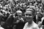 Марина Влади в Кремлевском Дворце съездов, 1965 год
