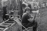 1985 год. Режиссер Кира Муратова на съемках фильма «Перемена участи» по рассказу С. Моэма «Записка»
