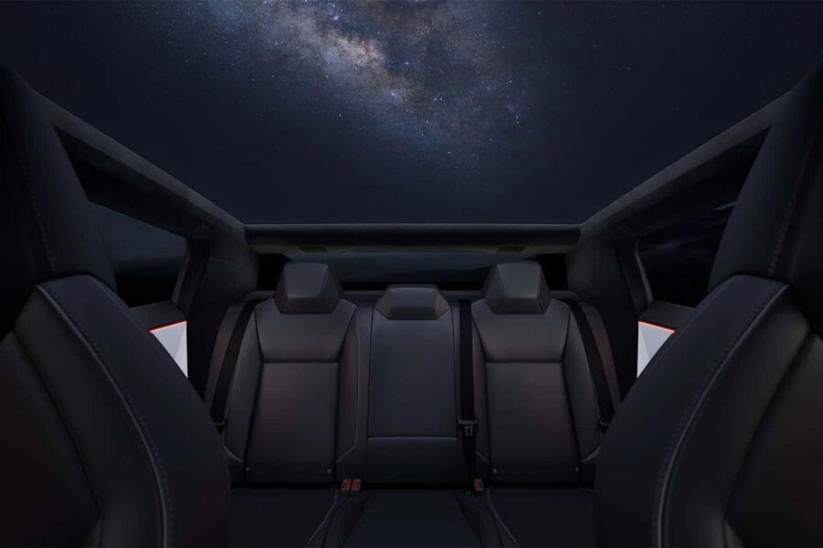 Панорамная крыша в&nbsp;Tesla Cybertruck