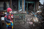 Последствия обстрела Первомайска