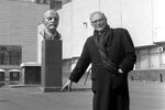 Пьер Карден во время посещения Чернобыля, 1991 год