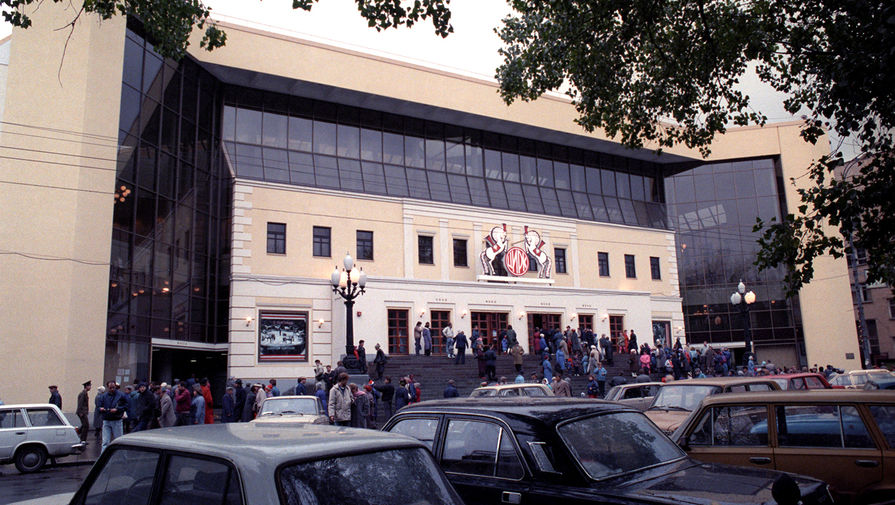Здание цирка на Цветном бульваре в Москве, 1989 год