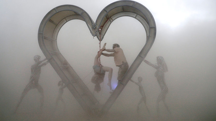 Ежегодный фестиваль Burning Man в&nbsp;пустыне Блэк-Рок