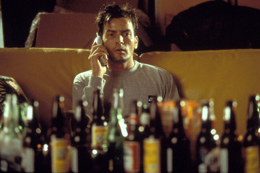 Актер Чарли Шин в&nbsp;фильме <b>«Спросите Синди» (2001)</b><br>
С&nbsp;Дениз Ричардс Чарли Шин познакомился на&nbsp;съемках фильма «Спросите Синди». В&nbsp;проекте он сыграл разорившегося биржевого маклера Райана Тернера, которого, ко всему прочему, бросает девушка Синди, автор колонок женских советов в&nbsp;местной газете. В&nbsp;отсутствие Синди Райан начинает писать колонки вместо нее, чтобы как-то свести концы с&nbsp;концами, и становится безумно популярным. Точнее, популярна оказывается Синди &mdash; ведь советы выходят по&nbsp;ее именем.
